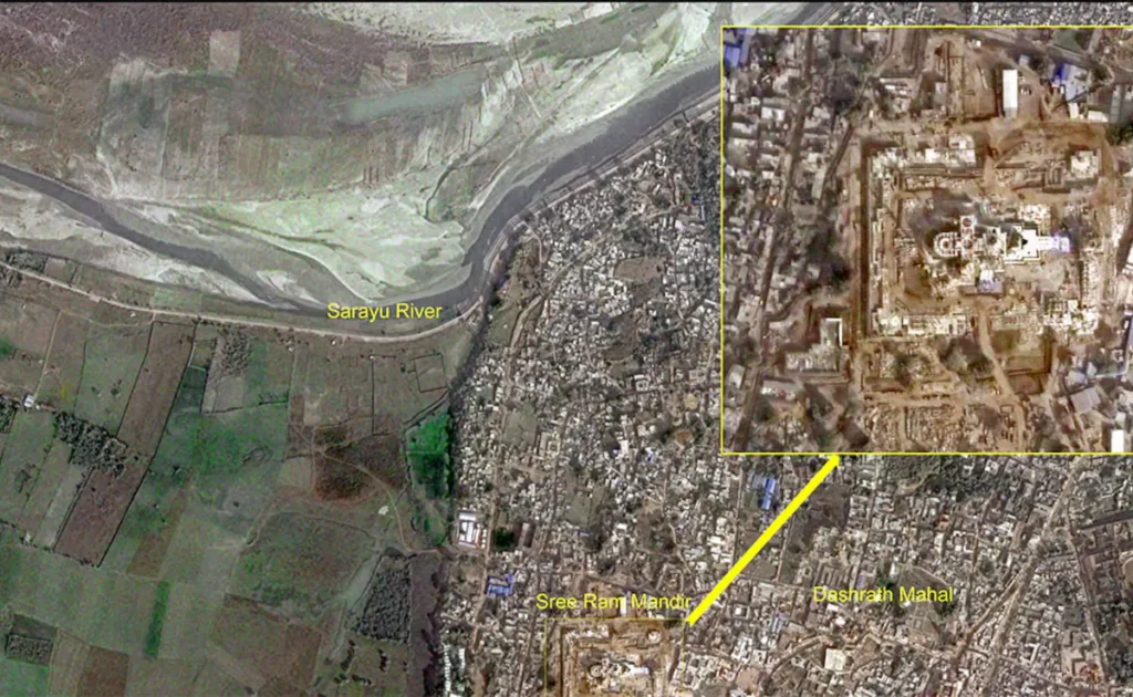 Ayodhya's Ram Temple: A Spectacle in Space Unveiled by ISRO