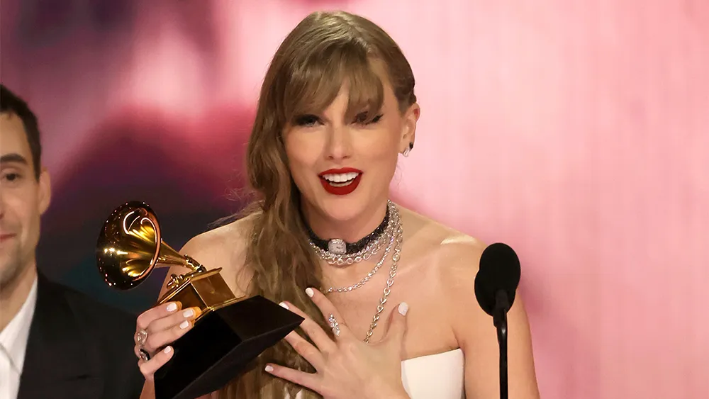 Grammys 2024,Taylor Swift makes history with best album award