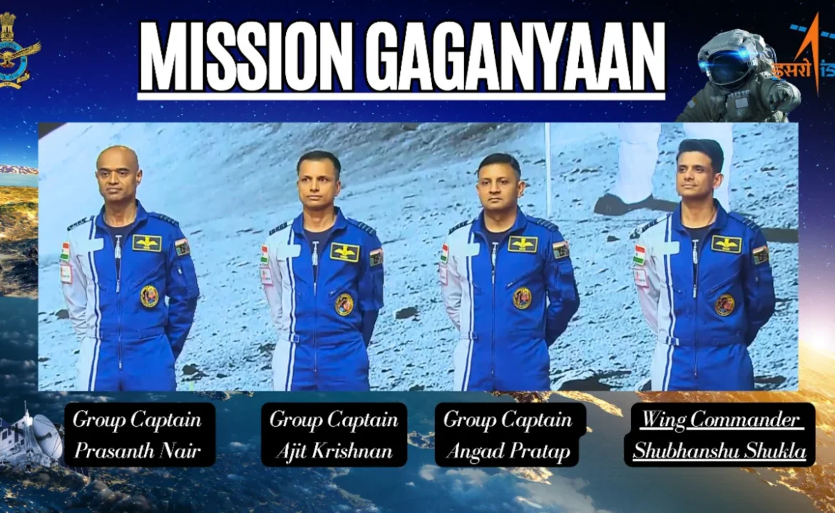 PM Modi Unveils Names of 4 Astronauts for Gaganyaan Mission