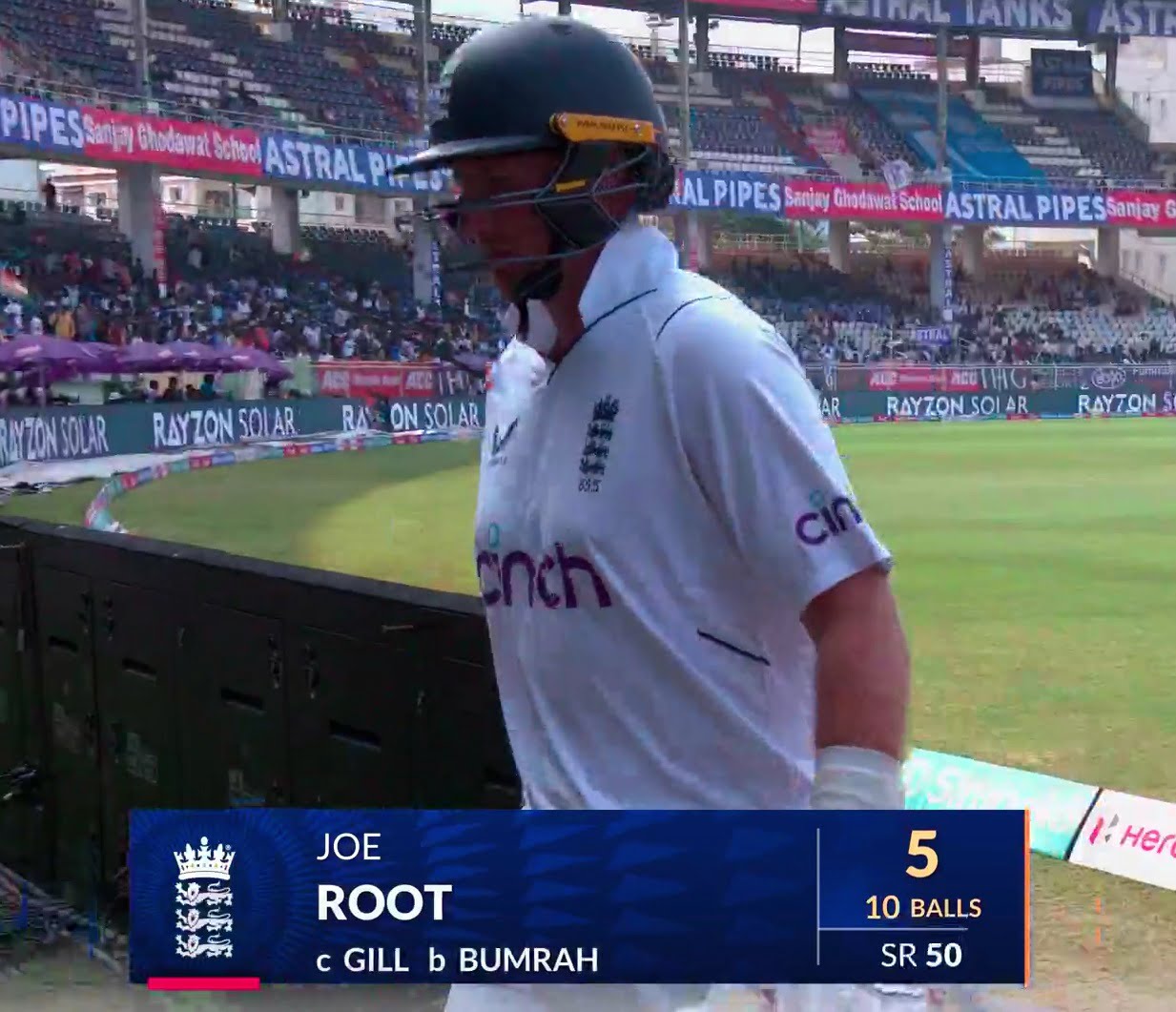favorite dismissal, Bumrah pointed to Joe Root's wicket