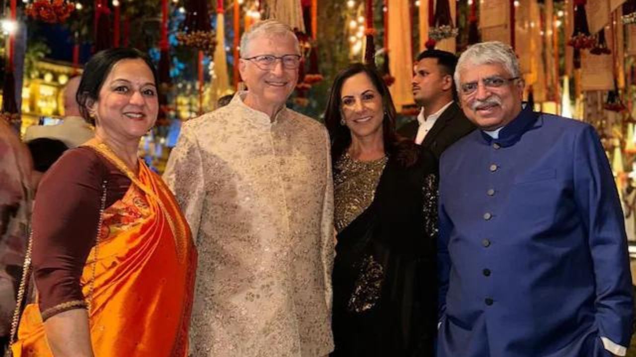 Bill Gates Extends Congratulations: A Glance at Anant Ambani and Radhika Merchant's Extravagant Pre-Wedding Festivities in Jamnagar
