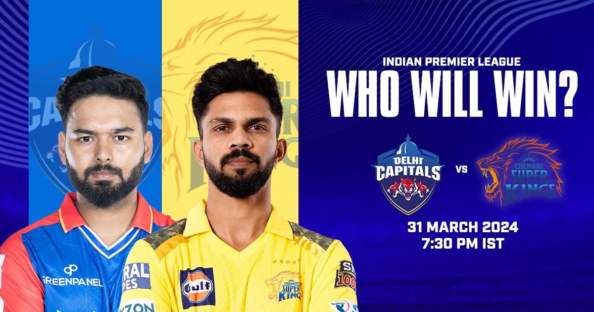 IPL 2024: Match 13, DC vs CSK Match Prediction – Who will win today’s IPL match between DC vs CSK?